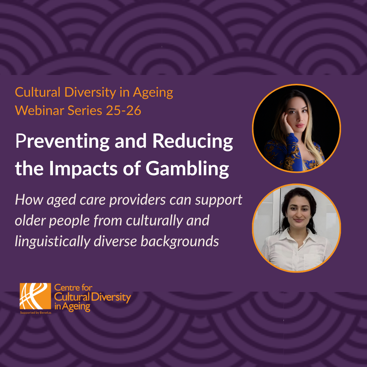 Upcoming mini-webinar 28 May 2026 - Preventing and Reducing the Impacts of Gambling